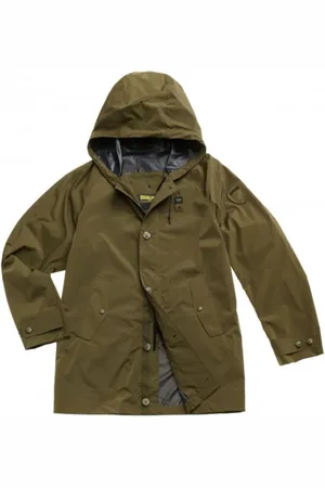 Blauer Jacka, Herr, M, Grön Vattentät Trenchcoat
