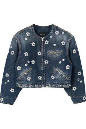 Marc Jacobs Jacka, Dam, XS, Bomull, Paljett Daisy Cropped Jacka