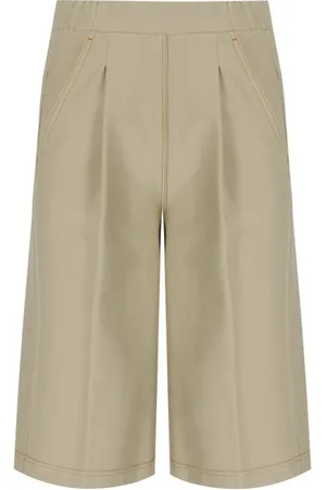 Max Mara Shorts, Dam, S, Denim, Denim Bermuda Shorts i Sandtoner