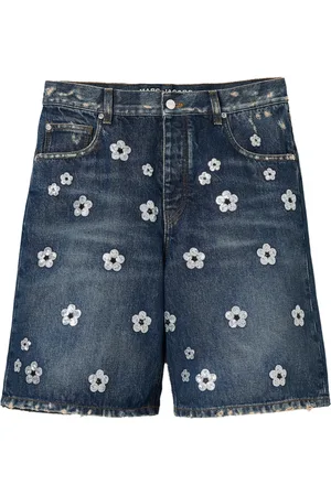 Marc Jacobs Shorts, Dam, W27, Bomull, Paljett Daisy Wide Leg Shorts