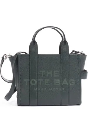 Marc Jacobs Väska, Dam, ONE Size, Läder, Ikonisk Liten Läder Toteväska i Mörkgrön