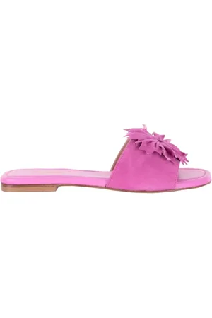BALDININI Skor, Dam, 38 EU, Mocka, Rosa Mocka Slip-On Sandaler