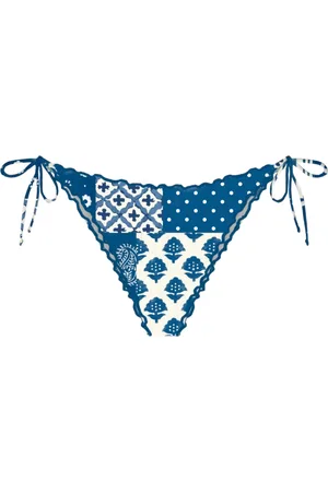 MC2 SAINT BARTH Badkläder, Dam, L, Brasiliansk Patch Indigo Bikini