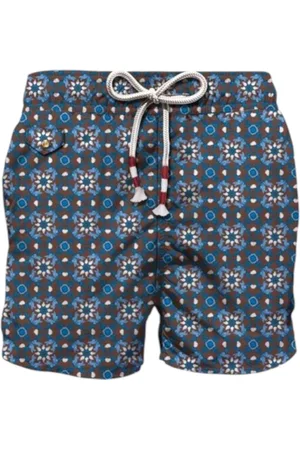 MC2 SAINT BARTH Badkläder, Herr, M, Herr Strand Shorts Micro Deco