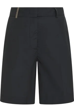 PESERICO SIGN Shorts, Dam, 2Xs, Bomull, Bomullsshorts med fickor och uppvikta benslut