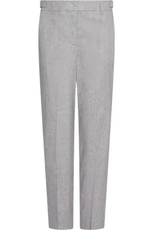 MARELLA Byxor, Dam, XS, Bomull, Grå Chino Byxor