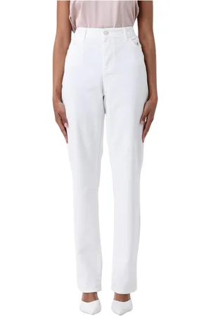 Liu Jo Jeans, Dam, W33, Bomull, Vita Straight Leg Jeans