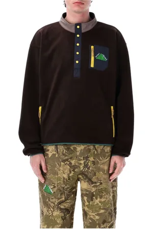 Brain Dead Sport, Herr, L, Polyester, Fleece Pullover Jacka