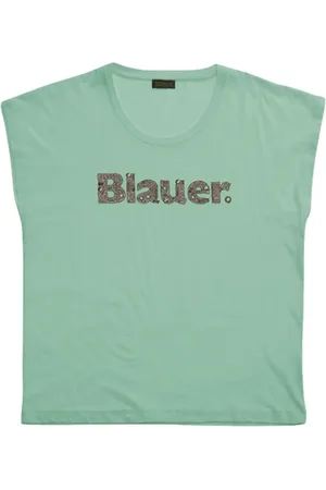 Blauer Topp, Dam, S, Turkos Ärmlös Topp - Myrtle