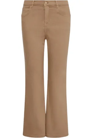 MARELLA Byxor, Dam, XL, Bomull, Flare Cropped Byxor