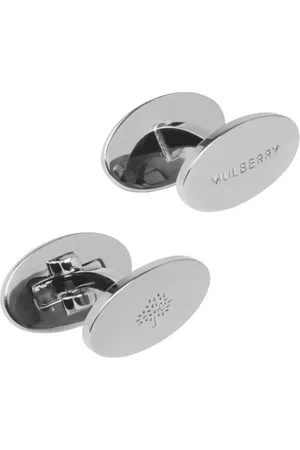 MULBERRY Accessoarer, Herr, ONE Size, Vändbara ovala manschettknappar