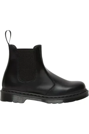 Dr. Martens Skor, Herr, 41 EU, Läder, Svarta Chelsea Boots Klassisk Stil