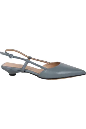 Pomme D´Or Skor, Dam, 36 EU, Läder, Tonal Metal Slingback Skor