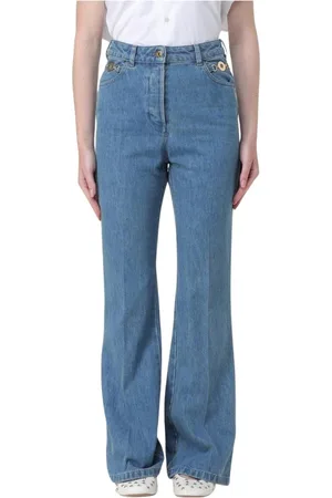 Patou Jeans, Dam, S, Bomull, Mångsidiga Flared Jeans för Kvinnor