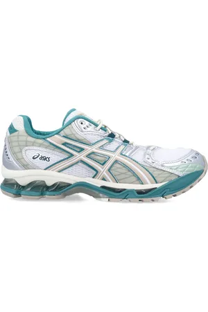 Asics Skor, Herr, 44 EU, Mesh Lace-Up Sneakers med GEL-teknik