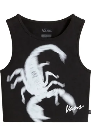 Vans Topp, Dam, S, Bomull, Venom Fitted Crop Tank Top