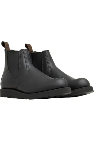 Red Wing Skor, Herr, 41 EU, Svarta Chelsea Boots Klassisk Stil