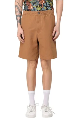 A.P.C. Shorts, Herr, L, Bomull, Svarta Canvas Avslappnad Passform Shorts