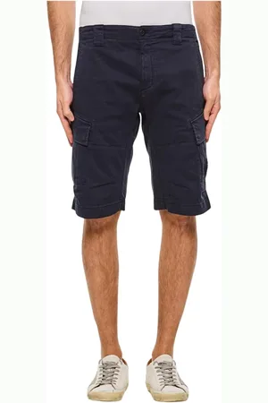 C.P. Company Shorts, Herr, XL, Bomull, Khaki MultiPocket Cargo Shorts