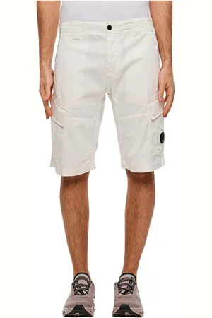 C.P. Company Shorts, Herr, L, Khaki MultiPocket Cargo Shorts Lightweight