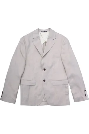 SELECTED Jacka, Herr, 2Xl, Linne, Linne Monopetto Blazer i Sand