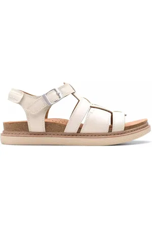 Clarks Skor, Dam, 39 1/2 EU, Läder, Off Dam Sandal - Bred Version