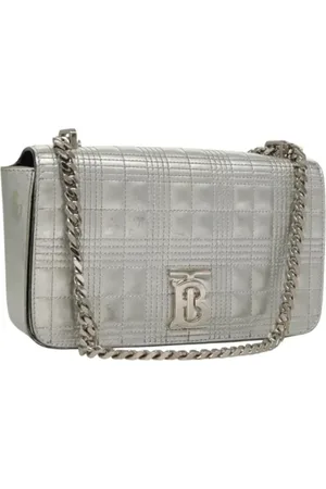 Burberry Pre-owned, Dam, ONE Size, Pre-owned Laeder axelremsvskor