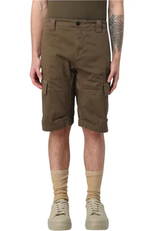 C.P. Company Shorts, Herr, XL, Khaki Cargo Shorts med Fickor