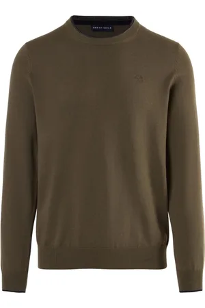 North Sails Stickade tröjor & koftor, Herr, XL, Bomull, Eco Sporty Crewneck Stickat plagg