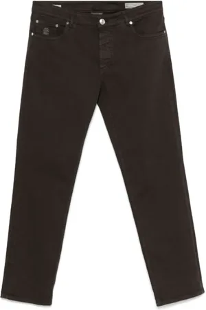 Brunello Cucinelli Byxor, Herr, L, Bomull, Cedar Twill Byxor