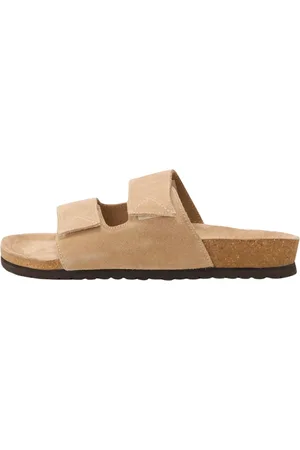 SELECTED Skor, Herr, 42 EU, Mocka, Mocka Sandal i