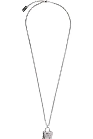 Marc Jacobs Accessoarer, Dam, ONE Size, Charm Necklace Jewel Woman Silver