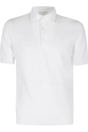 FILIPPO DE LAURENTIIS Topp, Herr, 2Xl, Bomull, Bomullspolo med fin finish