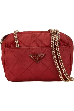 Prada Pre-owned, Dam, ONE Size, Nylon, Pre-owned Canvas crossbodyvskor