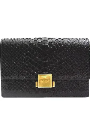 Saint Laurent Pre-owned, Dam, ONE Size, Pre-owned Laeder kuvertvskor