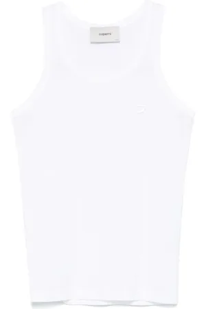 COPERNI Topp, Dam, M, Bomull, Vit Lätt Logo Tank Top