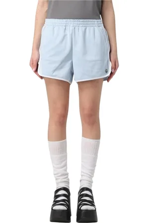 AMBUSH Shorts, Dam, S, Bomull, Blå Sidestripe Shorts