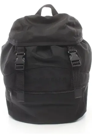 Saint Laurent Pre-owned, Dam, ONE Size, Nylon, Pre-owned Laeder ryggsckar