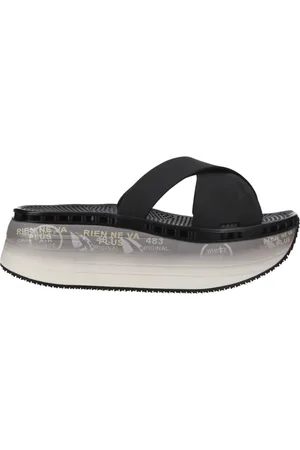 Premiata Skor, Dam, 38 EU, Korsdesign Damtofflor