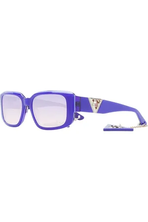 Guess Accessoarer, Dam, ONE Size, Lila Dam Solglasögon Gradient Stil
