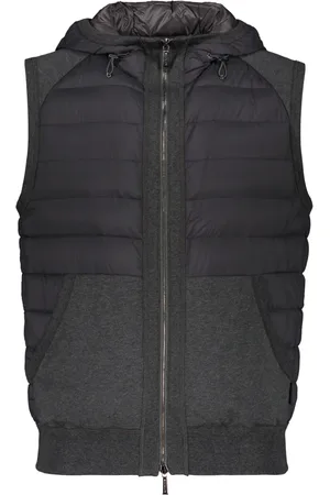 MOORER Jacka, Herr, L, Bomull, Gåsdun huva bodywarmer jacka