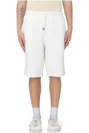 Brunello Cucinelli Shorts, Herr, S, Grå Bekväma Sweatshorts Stiligt Alternativ