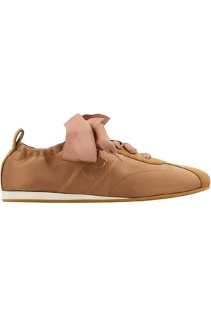 Salvatore Ferragamo Skor, Herr, 40 1/2 EU, Brun Lazo Sneaker