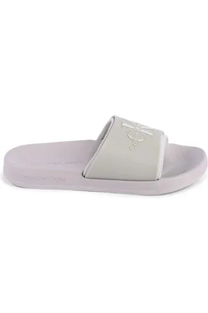 Calvin Klein Skor, Dam, 38 EU, Minimalist Logo Slides