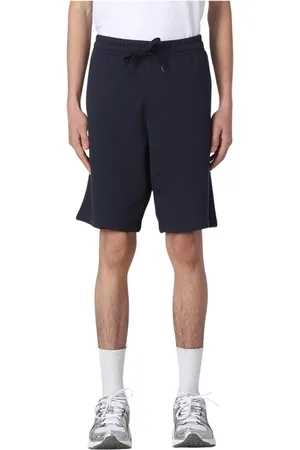 A.P.C. Shorts, Herr, S, Bomull, Marinblå Avslappnad Passform Sweatshorts