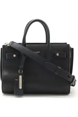 Saint Laurent Pre-owned, Dam, ONE Size, Pre-owned Laeder handvskor
