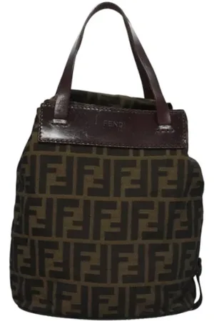 Fendi Pre-owned, Dam, ONE Size, Pre-owned Canvas fendi-vskor