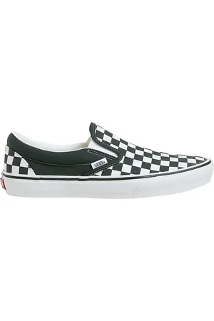 Vans Skor, unisex, 37 EU, Klassisk Slip-On Sko Svart Vit