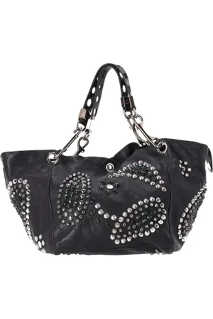 Jimmy Choo Pre-owned, Dam, ONE Size, Pre-owned Laeder handvskor