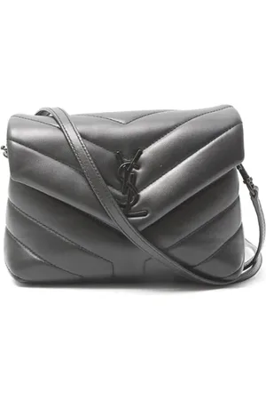 Saint Laurent Pre-owned, Dam, ONE Size, Pre-owned Laeder axelremsvskor